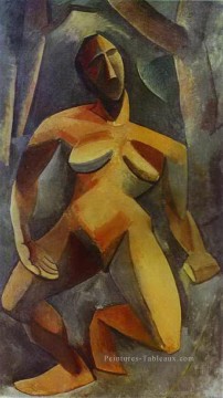 Dryad 1908 Cubisme Peinture à l'huile
